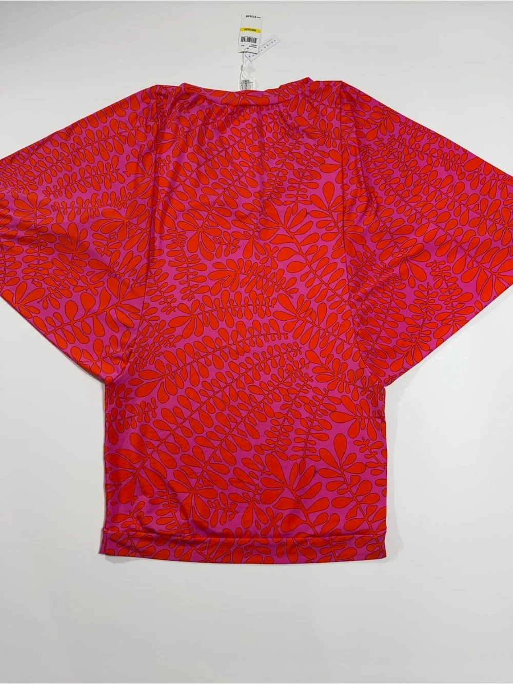 Trina Turk Trellis V-Neck Tunic Swim Cover Up M NWT